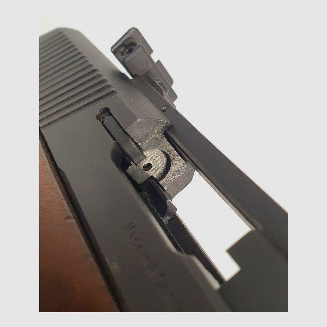 Pistol Erma Mod.ESP85A including interchangeable system with accessories