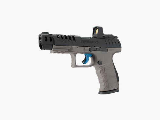 Walther Q5 Match 5" CO2 Pistole 4,5 mm Diabolo - 21 Schuss + Red Dot