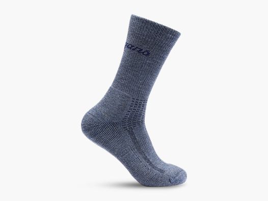Bergans Allround Mid Merino Cushioned Sock Granite Blue/Navy Blue 41-43