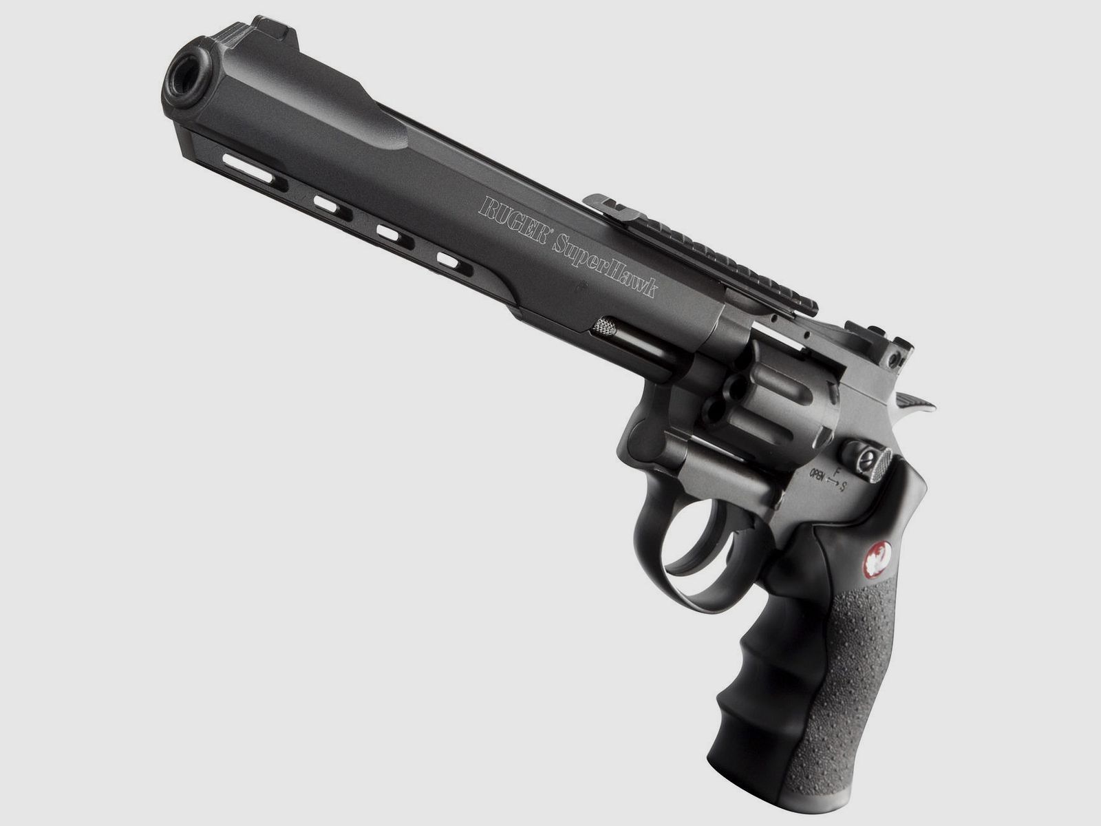 Ruger Super Hawk 8 Zoll 6mm BB CO2 Revolver schwarz - 4 Joule