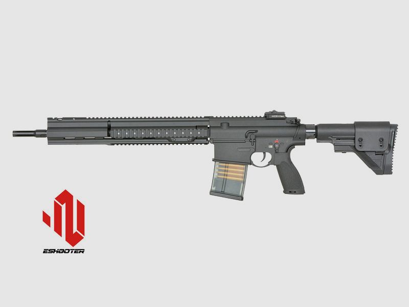 EC-204 DMR S-AEG mit Eshooter ETU, Schwarz