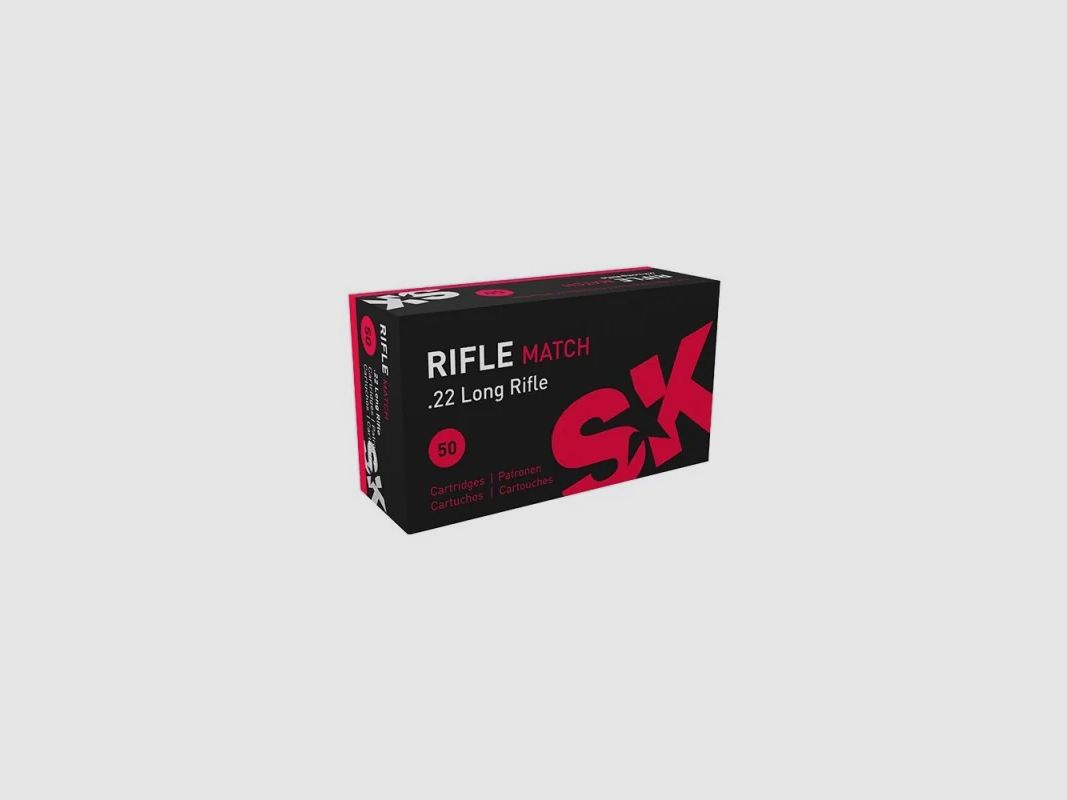 SK .22 LR Rifle Match rifle ammunition