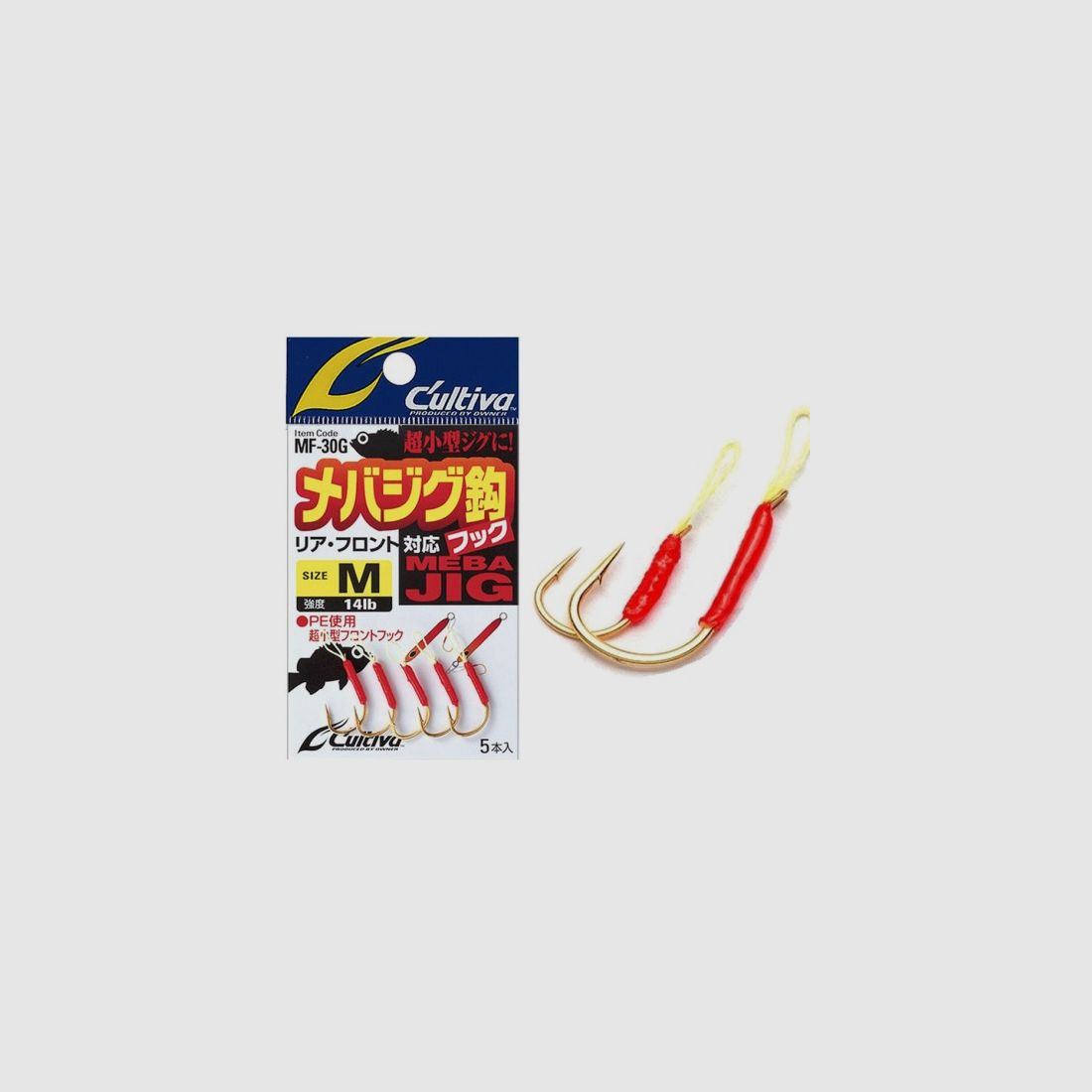 OWNER CULTIVA MEBA JIG HOOK MF-30G 11700