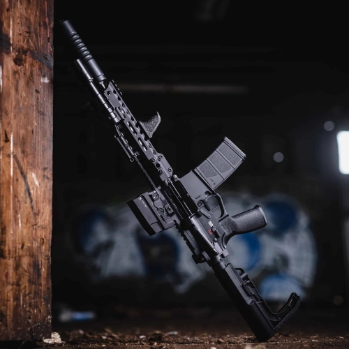 Carabina POF-USA RENEGADE PLUS 13,75" Burnt Bronze – cal.: 5.56x45mm NATO / .223 Rem, immagine 4 di 4