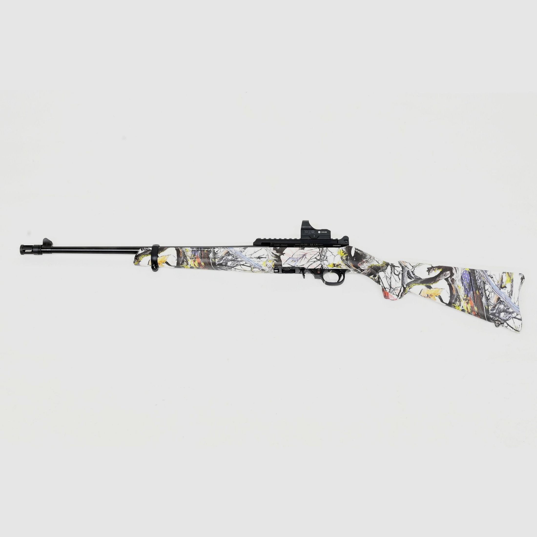 SL Gewehr Ruger 10/22, Collector’s Series, Occ., .22 LR, Picatinnyschiene, Reflexvisier Hawke, Bild 1 von 2