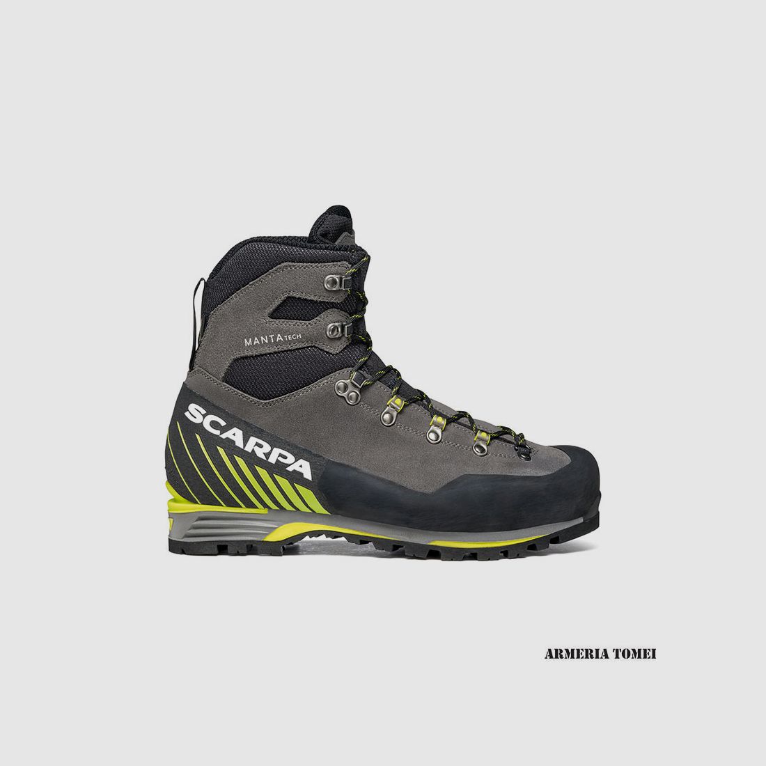 SCARPONI – UOMO – SCARPA MANTA TECH GTX Shark-Lime GTX, immagine 2 di 6