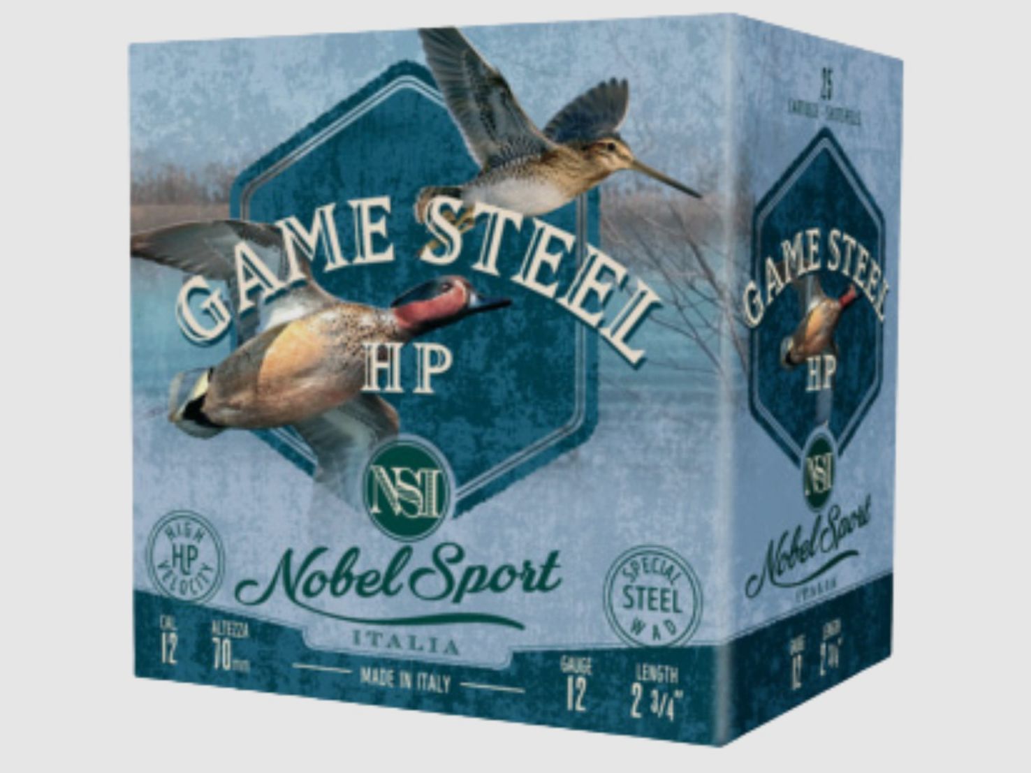 Nobel Sport Italia 12/70 Steel Game 32 HP 3,1mm - 32g