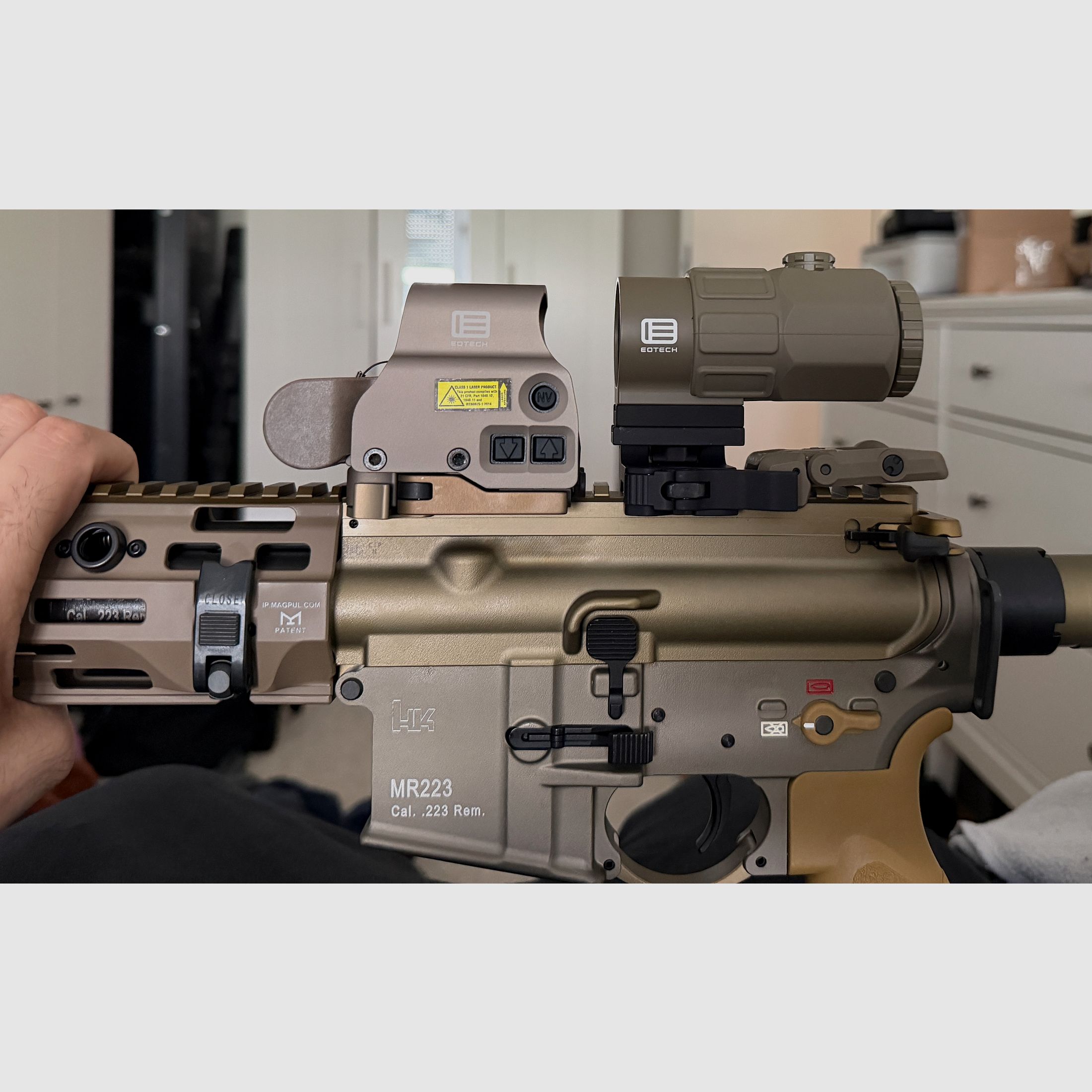 Eotech EXPS 3-0 HOLOVISIER und G45 Magnifier (5x)