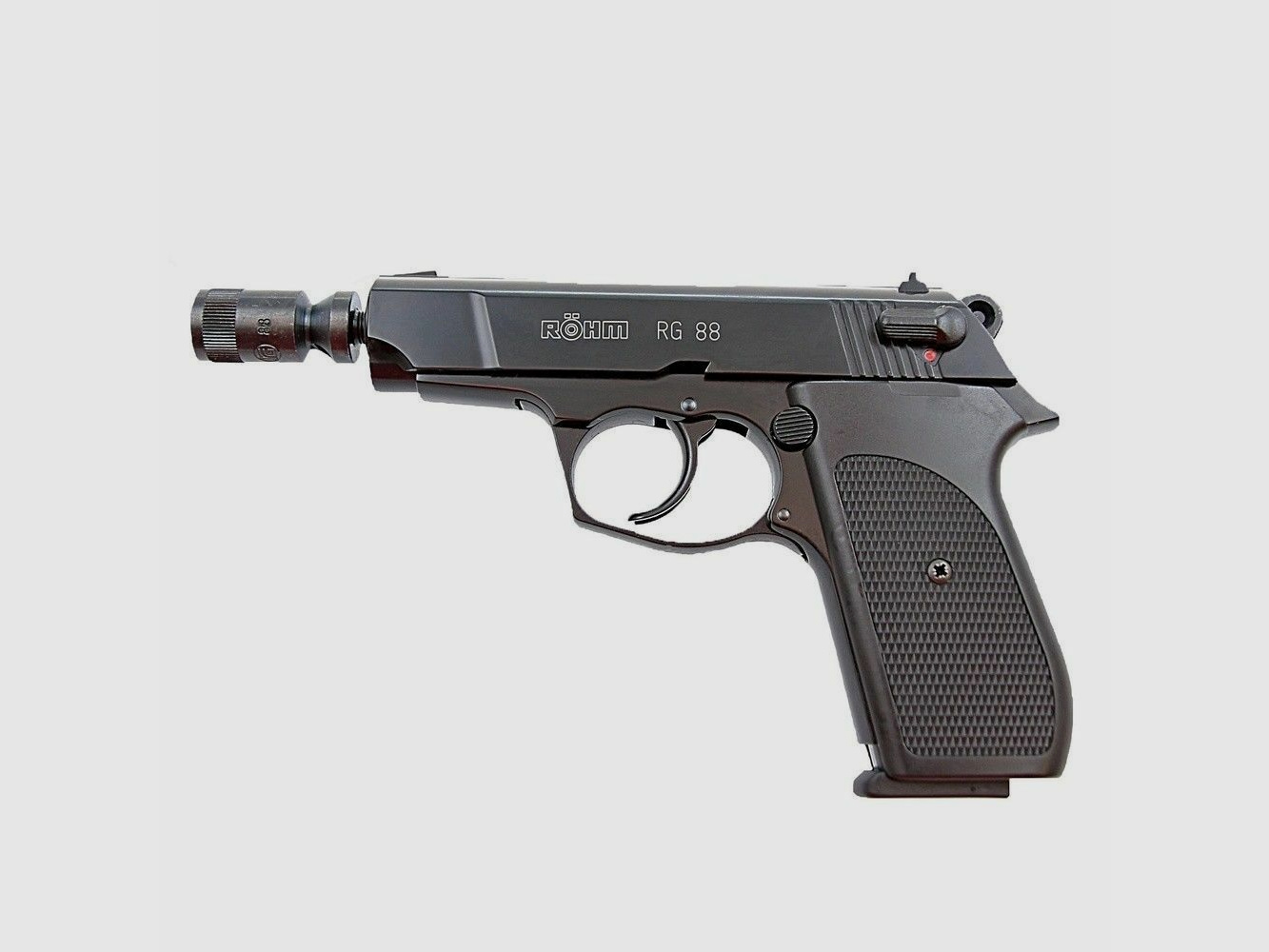 Röhm RG 88 pistolet alarmowy 9mm P.A.K. oksydowany +