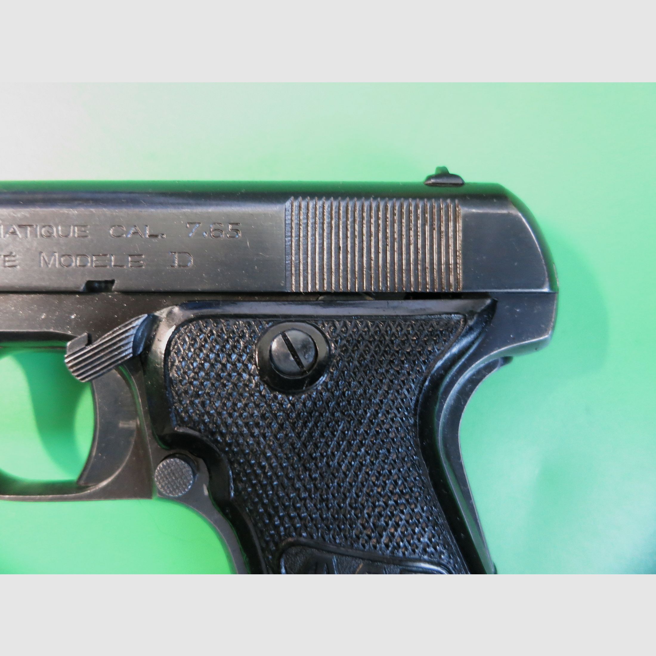 MAB (Manufacture d'Armes de Bayonne) Brevet Modele "D" Police d' Etat, Typ 2, 7,65 mm -Sammlerwaffe   #3