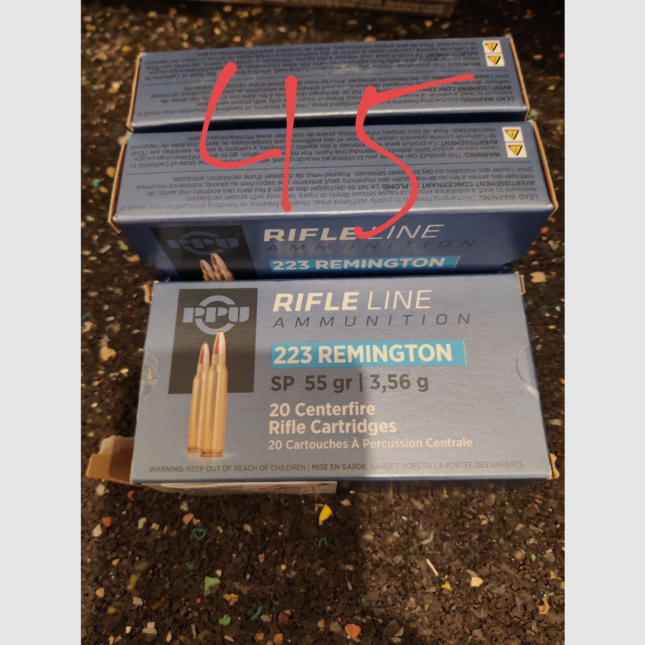 Winchester 223 pointe douce / PPU