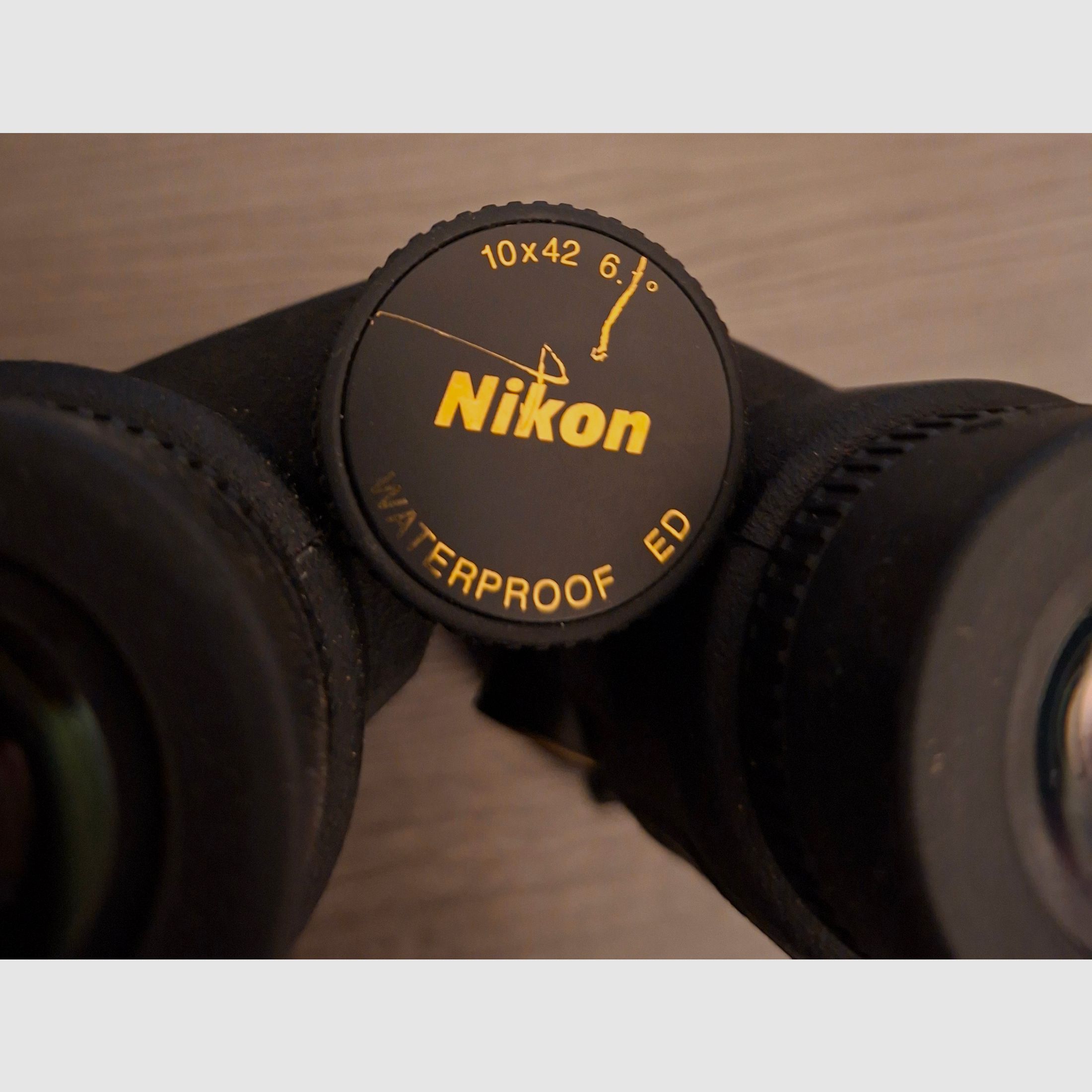 Nikon Laser Force 10x42, misuratore di distanza, binocolo, come nuovo, 