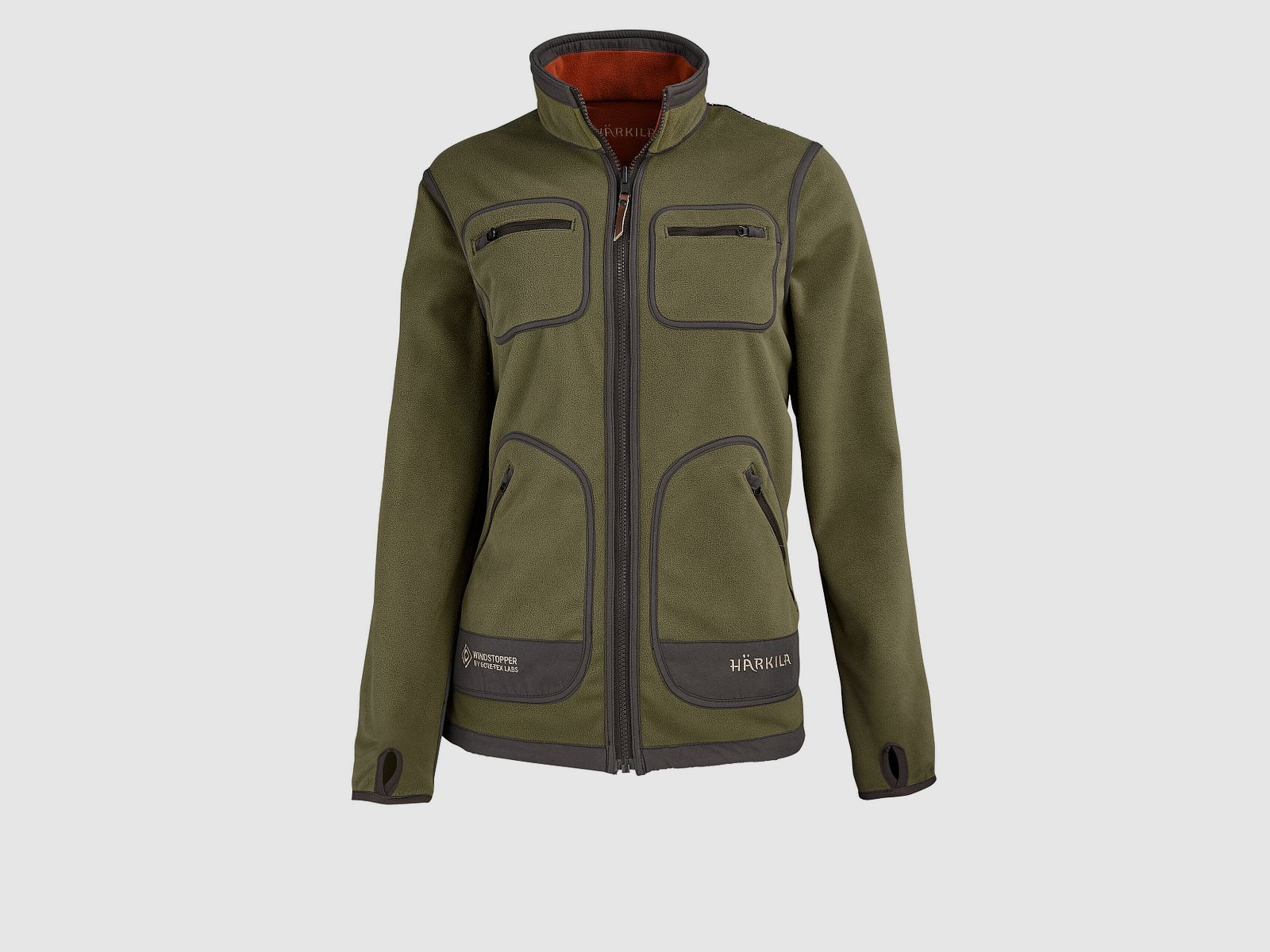 Härkila Fleecejacke Kamko, wendbar