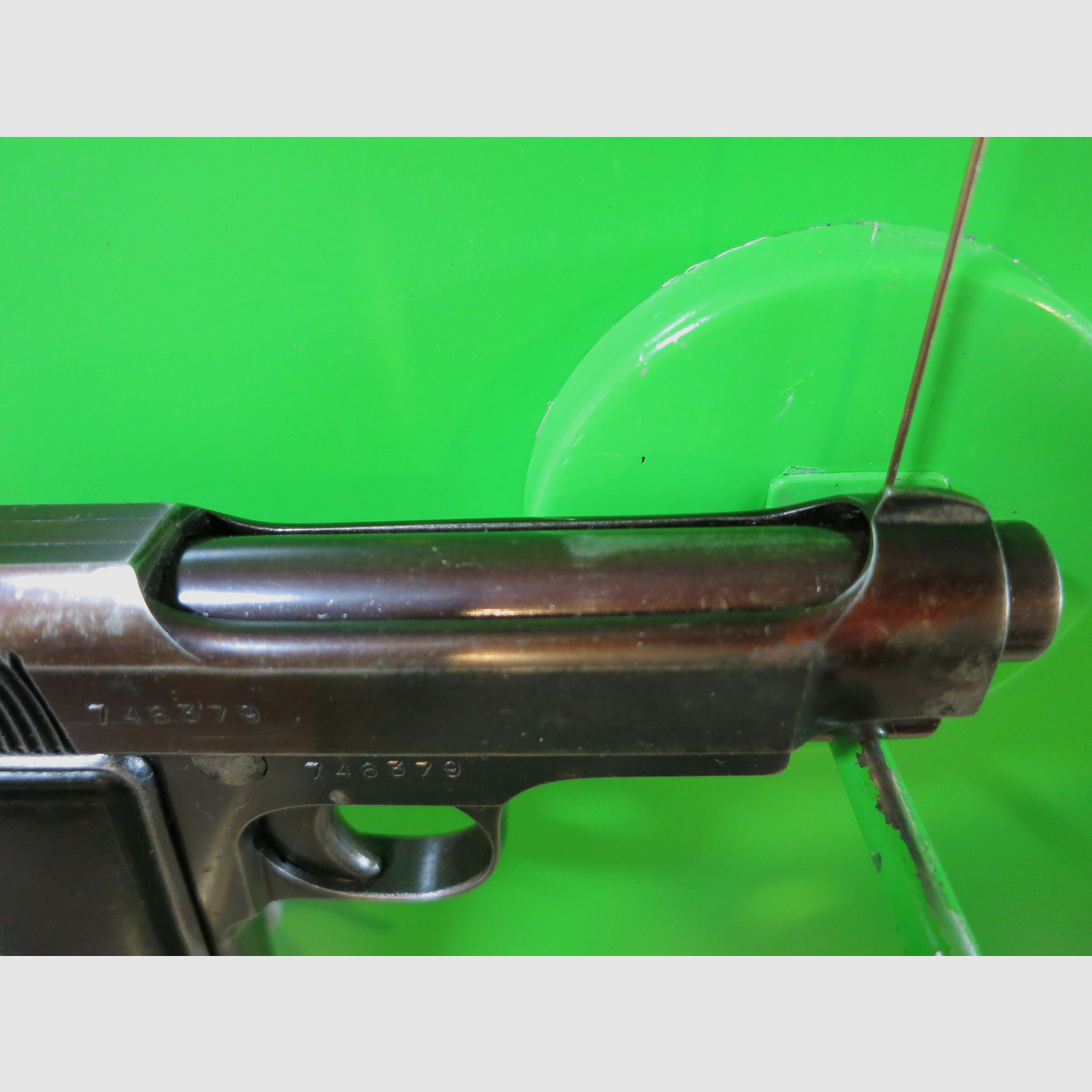 Halbautomatische  Beretta M1934,  9 mm Kurz (380 Auto), Luftwaffe/Heer      #53-