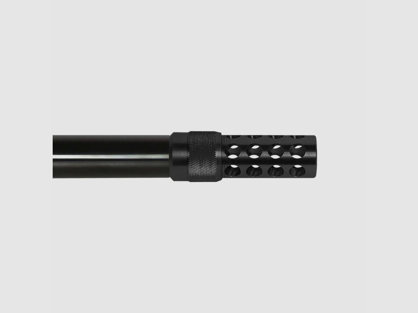 Capuchon de protection fileté court M18x1 strié pour frein de bouche en acier inoxydable avec filetage de bouche, image 4 sur 7