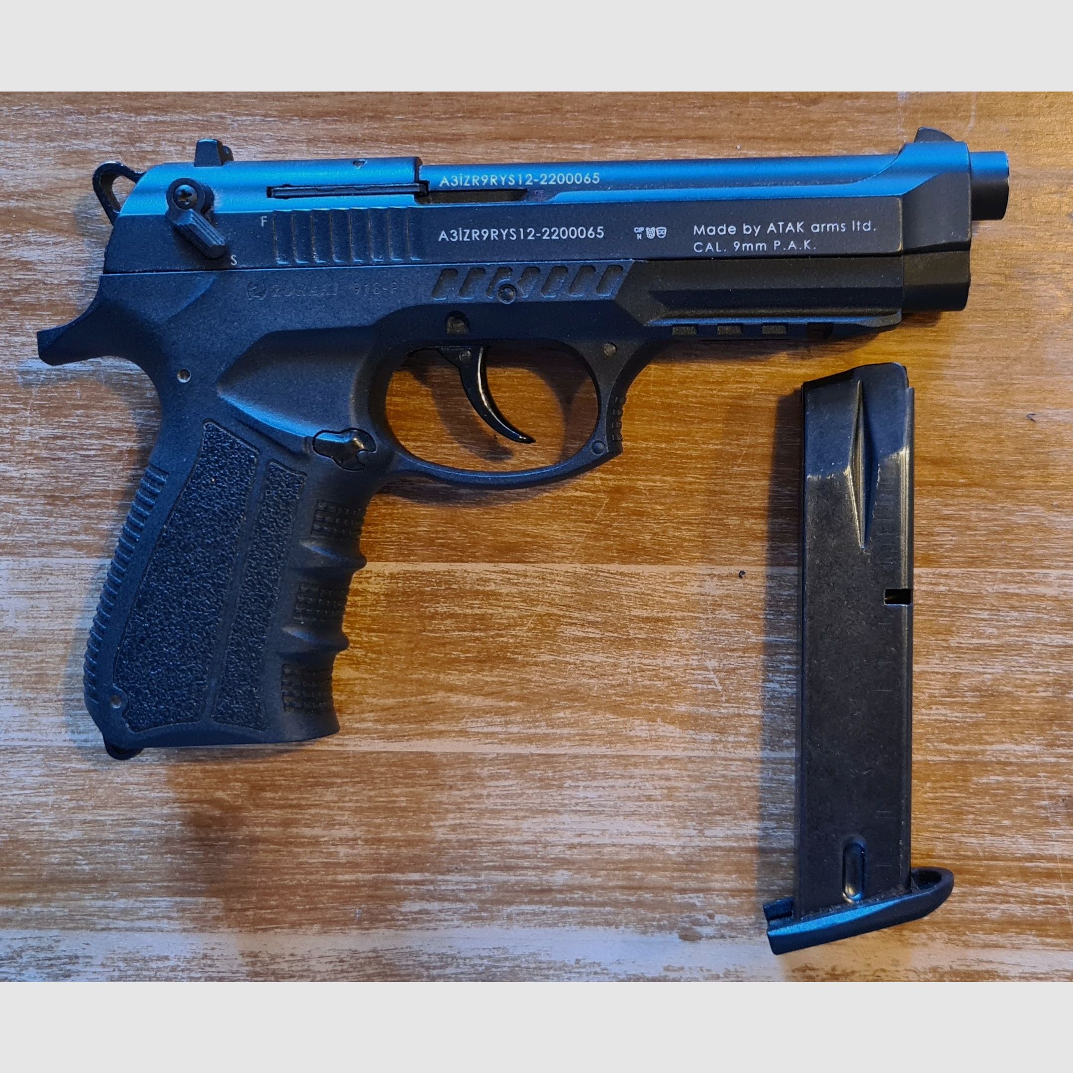 Zoraki 918-P mit komplettem Zubehör