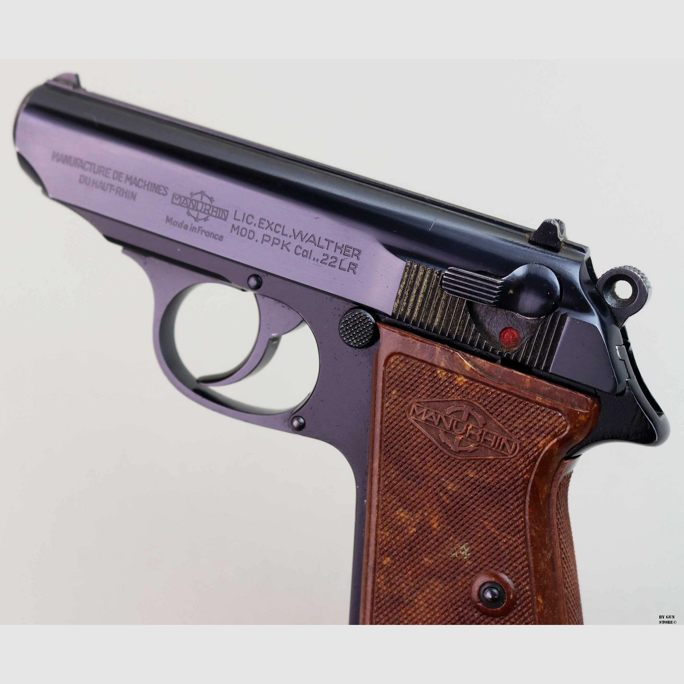 PISTOLA MANURHIN/WALTHER MOD. PPK CAL. 22 lr matr. 500525LR, immagine 6 di 7