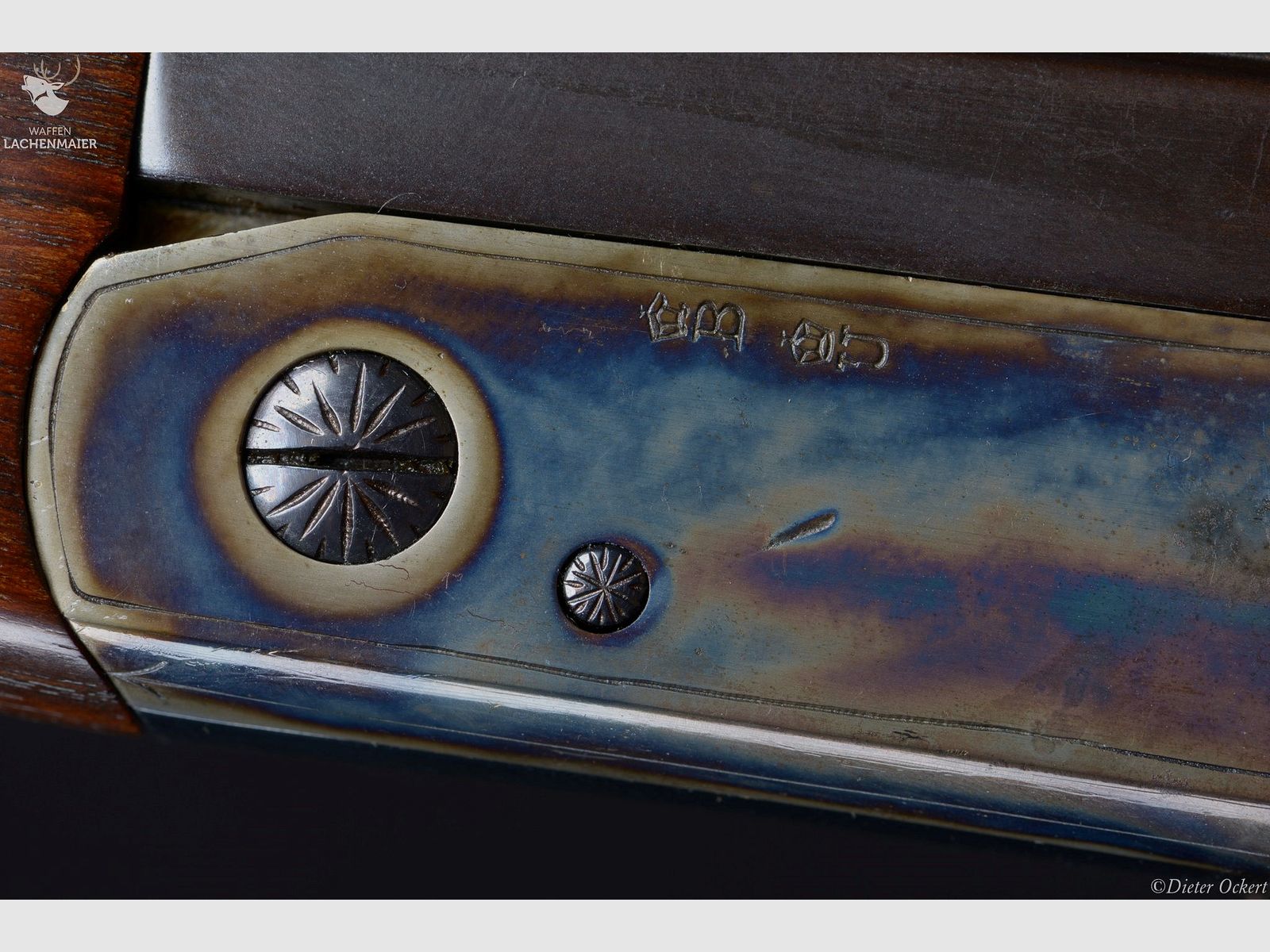 Sauer hunting rifle in caliber 8x48R.