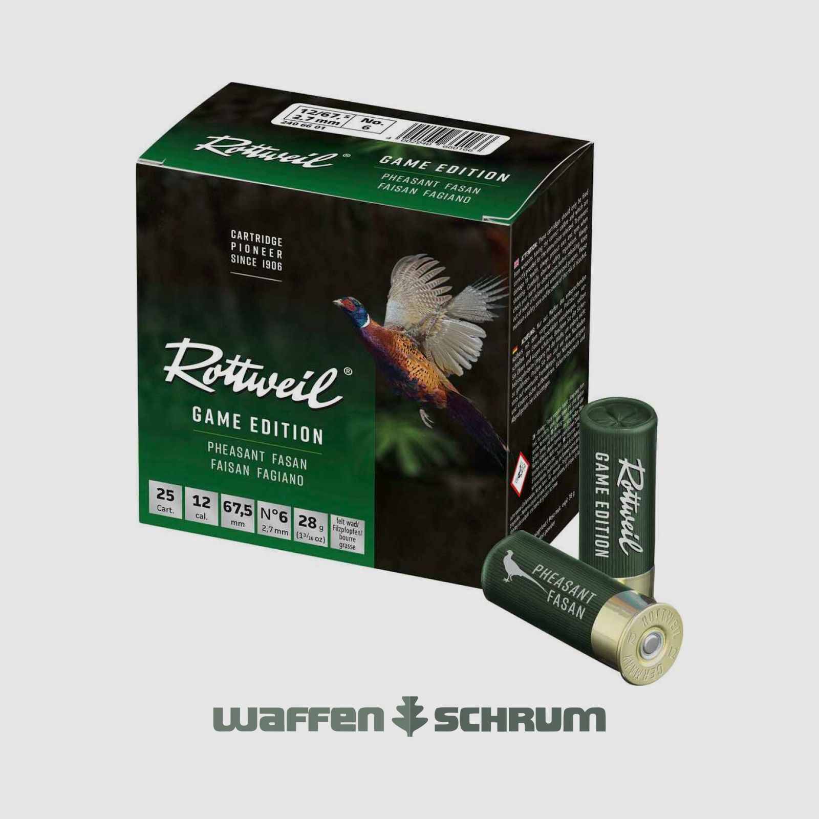 Rottweil Game Edition Pheasant 12/67.5 2.7mm - 28g