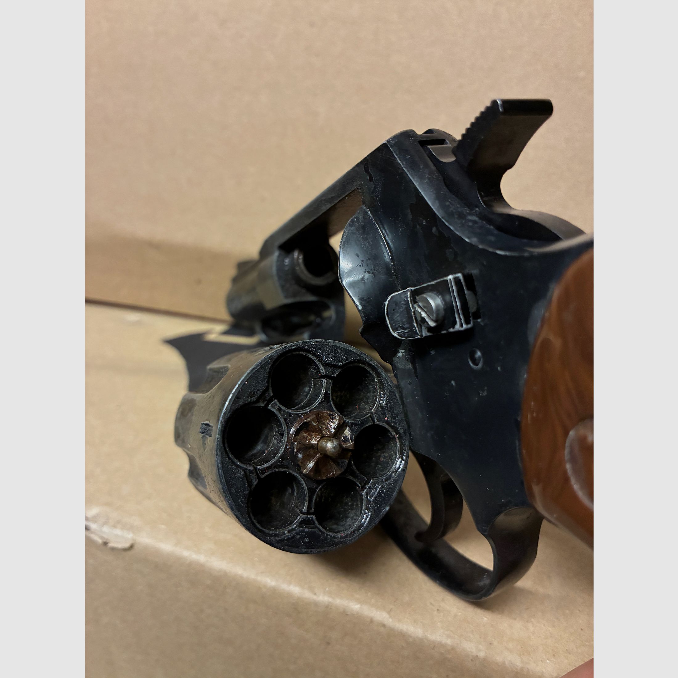 Röhm RG 79 9mm blank cartridge blank firing gas revolver gas pistol W. Germany PTB 341