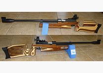 Steyr Match rifle LG 91 + 3 cartridges + filling adapter