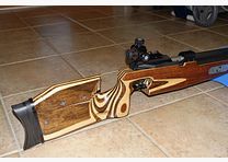 Steyr Matchgewehr LG 91 + cartuccia + adattatore di riempimento