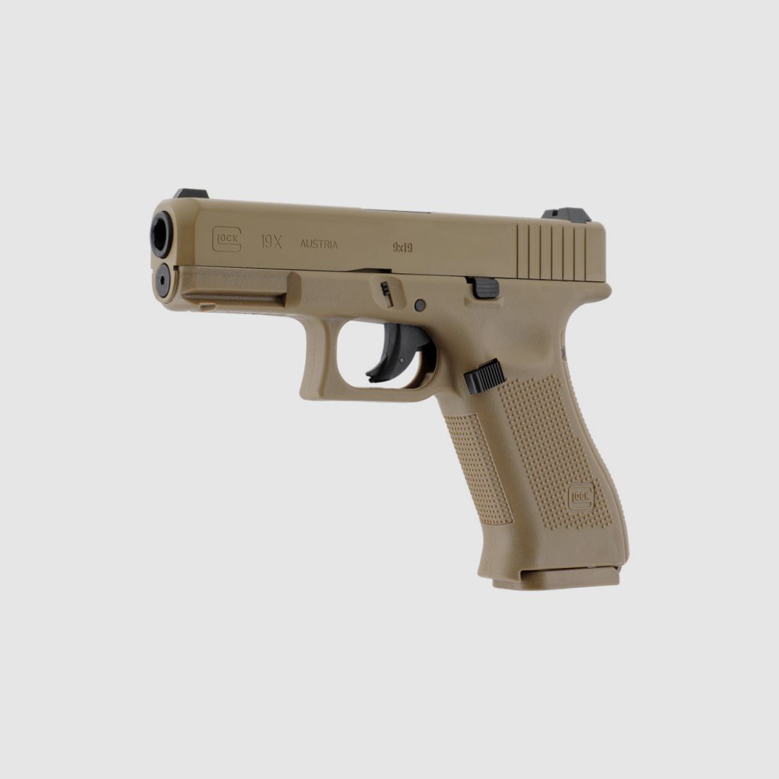 PISTOLE GLOCK 19X CO2 KAL BB 4,5MM TAN, Bild 2 von 3