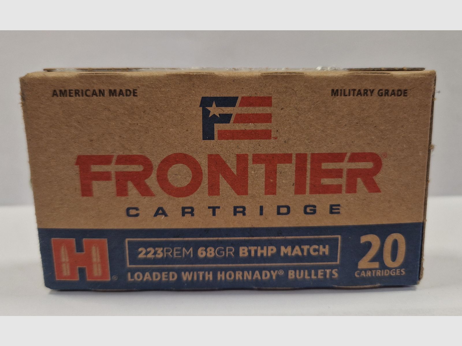 Amunicja Hornady 223 REM BTHP 68GR/4,41G, FR160 FRONTIER, zdjęcie 2 z 2