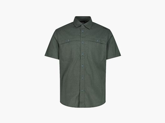 Camisa de hombre CMP de manga corta de material elástico