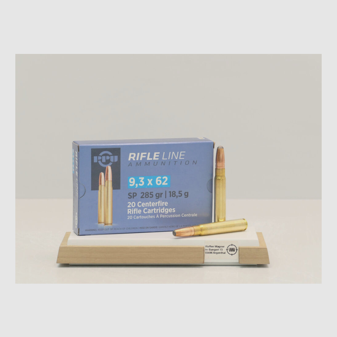 Prvi Partizan TM SP 18,5g/285grs à20 9,3x62