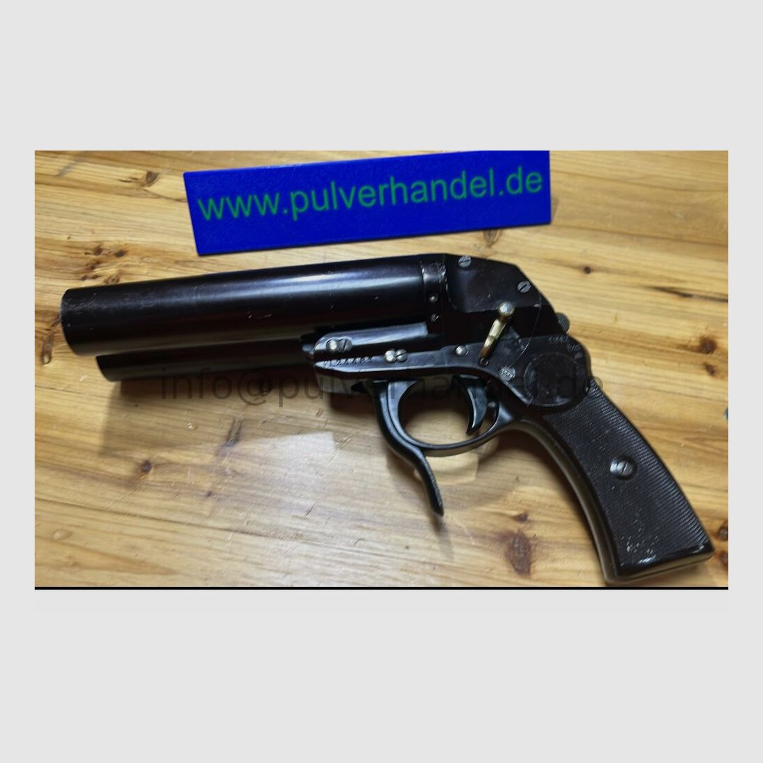 fzs Doppelläufige Fliegerleuchtpistole L Original Wehrmacht Luftwaffe Kaliber 4(Signal)