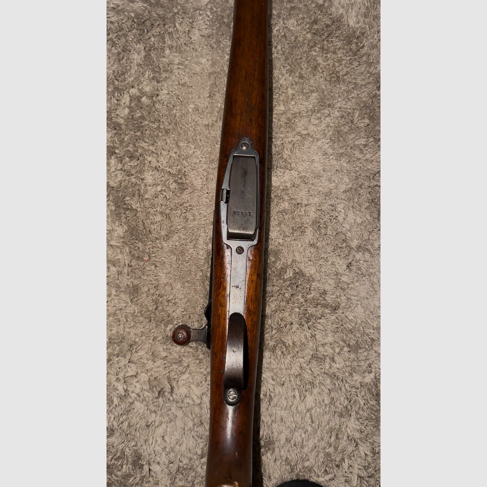 Schweizer Karabiner K11 – Kal. 7,5x55 Swiss – W+F Bern – Baujahr 1919 – Nummerngleich, Bild 3 von 5