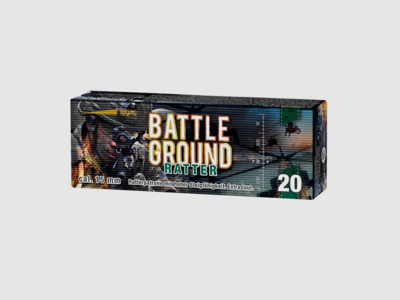 BATTLEGROUND RATTER- 15MM - 20 SCHUSS