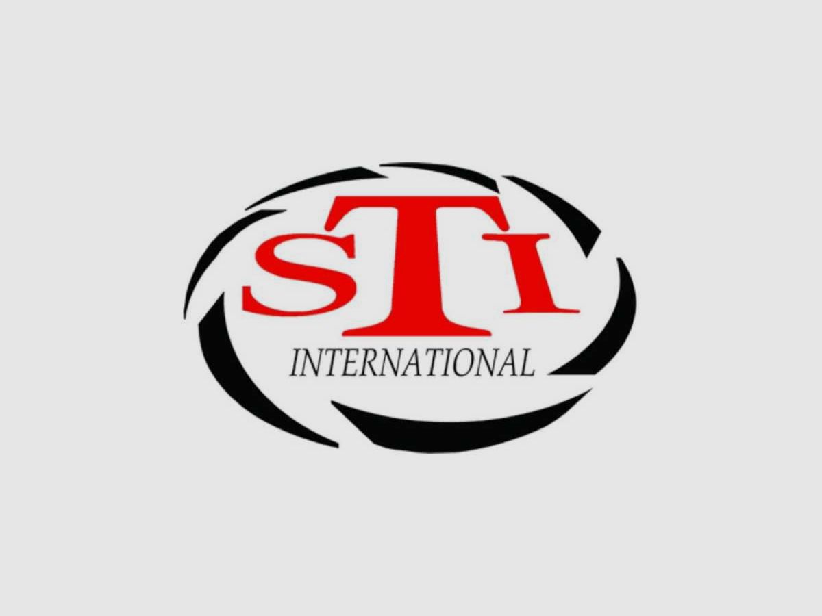 STI Logo Aufkleber, 75x45mm, Bild 1 von 2