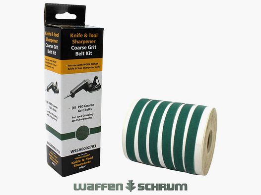 Work Sharp Schleifband (6x) / Körnung P80