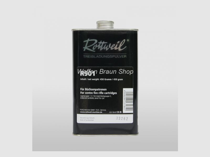 Rottweil Powder R901 500g for long gun