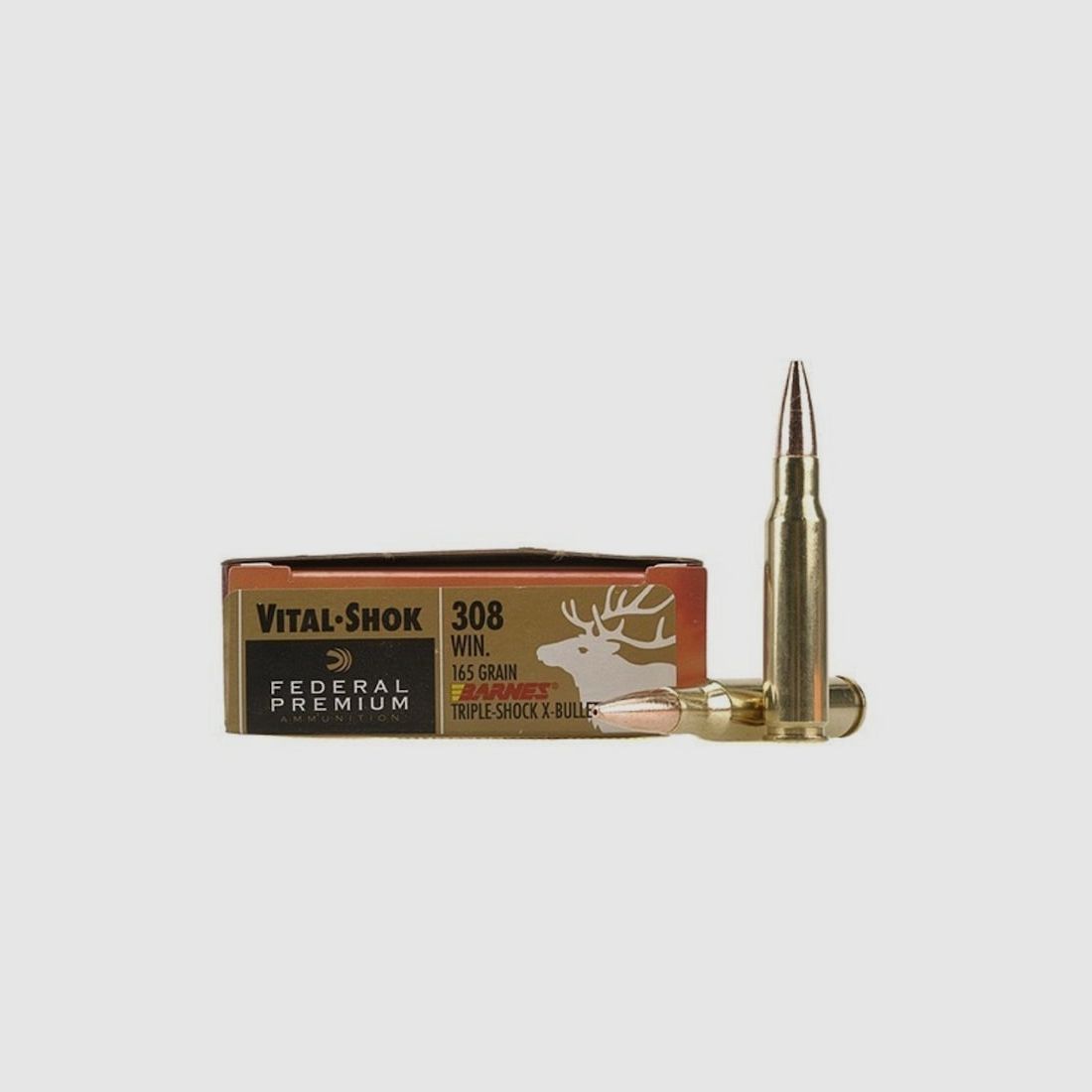 Federal Premium Barnes TSX .308 Win. 165GR HP 20 Patronen