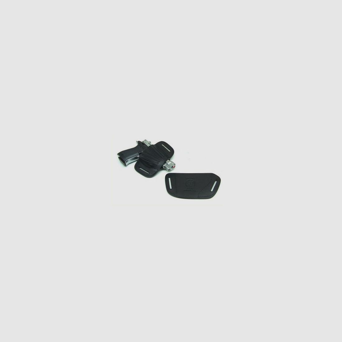 VEGA HOLSTER FA110 HALVE HOLSTER LEREN RIEM ZWART