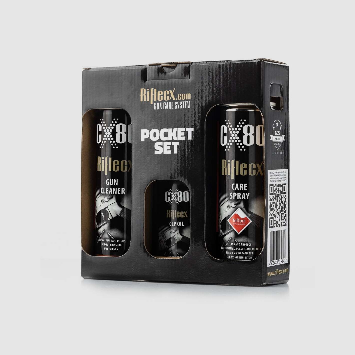 Riflecx CX80 Waffenpflege-Kit