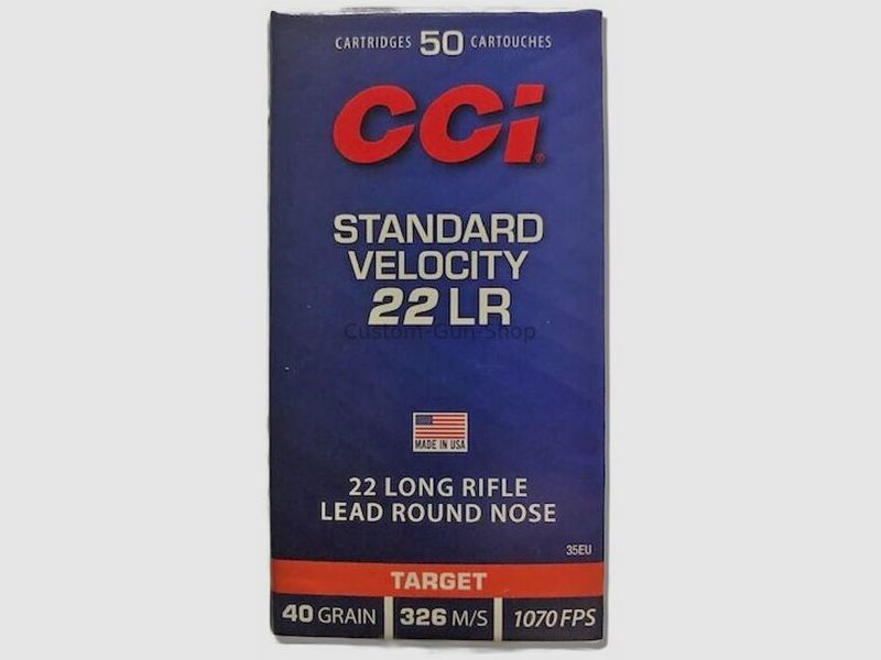 CCI Standard Velocity
