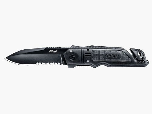Walther ERK Schwarz Rettungsmesser