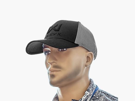 Gorra Trucker Wiley X – Gris oscuro/Negro WX