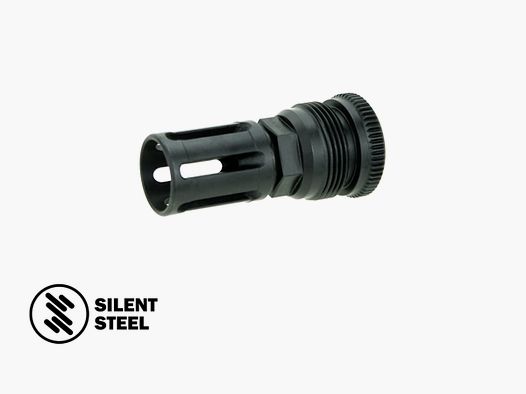 SILENT STEEL 5.56 A1 QDB Flash Hider 1/2-28