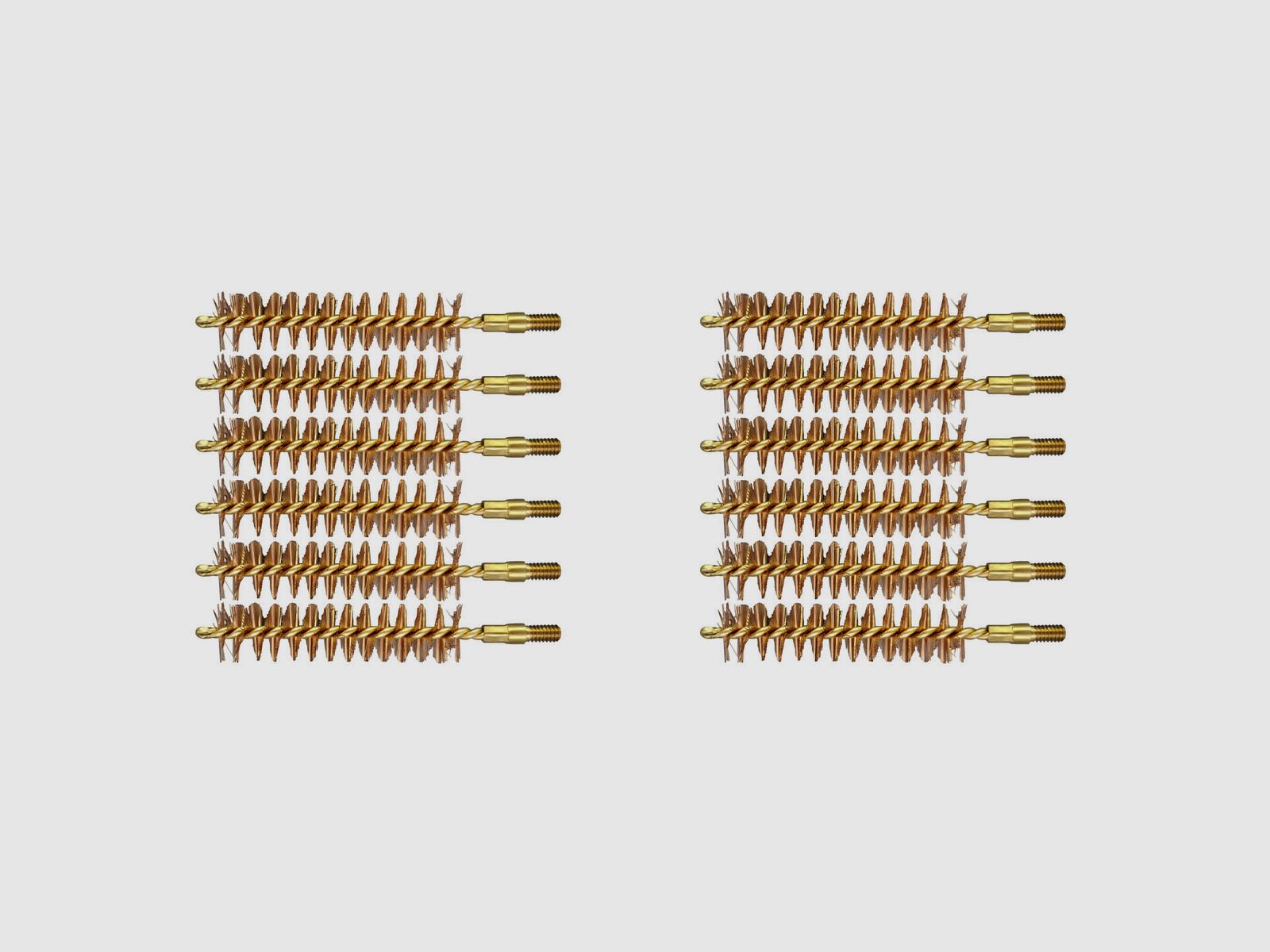 12 szczotek mosiężnych .50/12,7mm do broni długiej