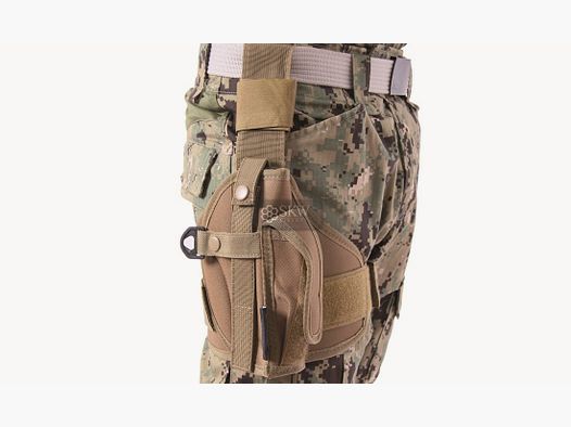 Delta Tactics Uniwersalny Holster na Udo Compac Tan Delta Tactics