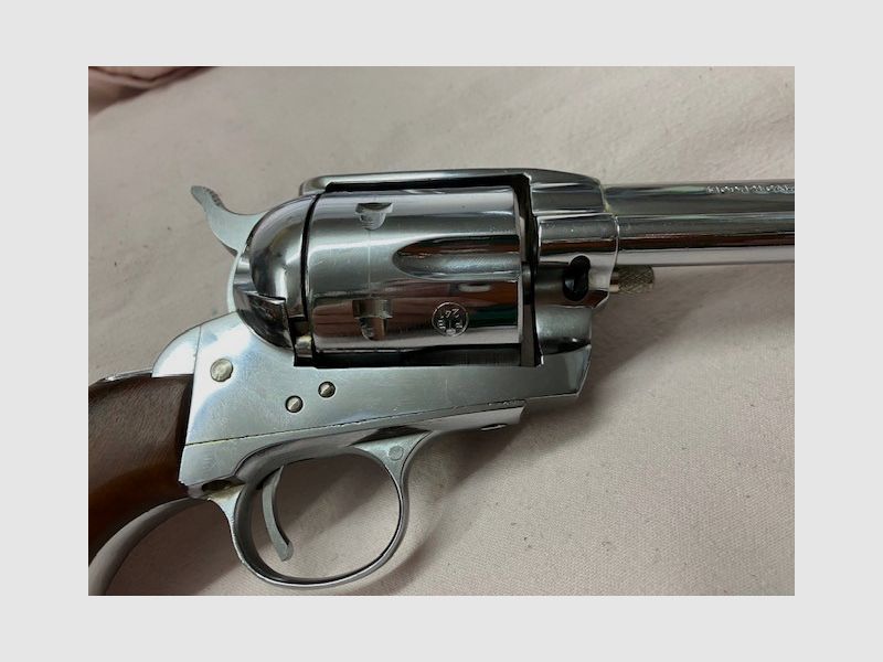 Texas Scout Frontier 9mm K, PTB Nr. 241 - Esecuzione Gunfighter (versione corta) di H. Schmidt MAI UTILIZZATO - TOP -