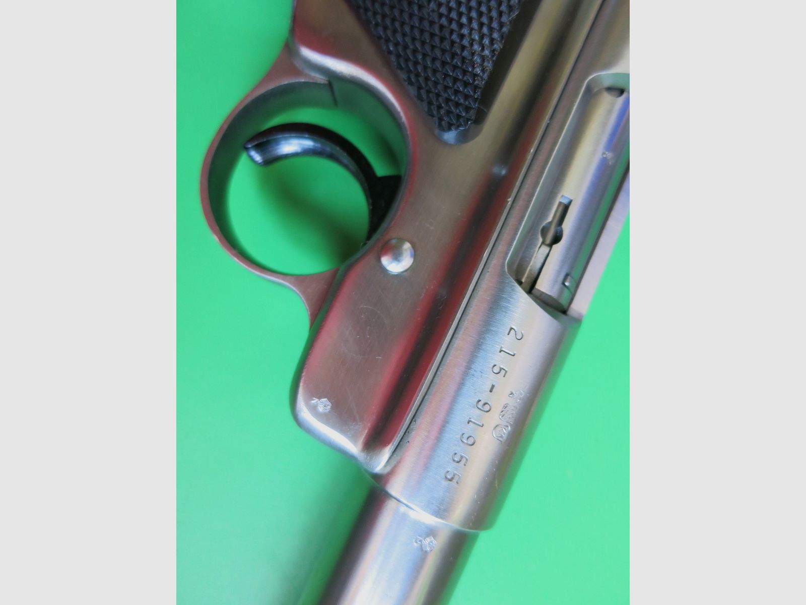 Sportpistool Ruger Mark II (MK 2) Target STS, .22 lfB, RVS (roestvrij staal)     #31