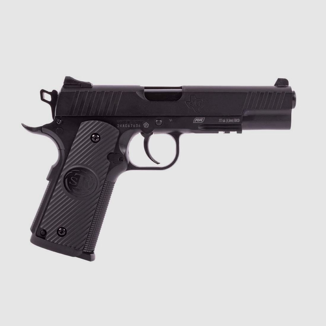 ASG STI Duty One CO2 Pistole Blowback 4,5mm BB Schwarz