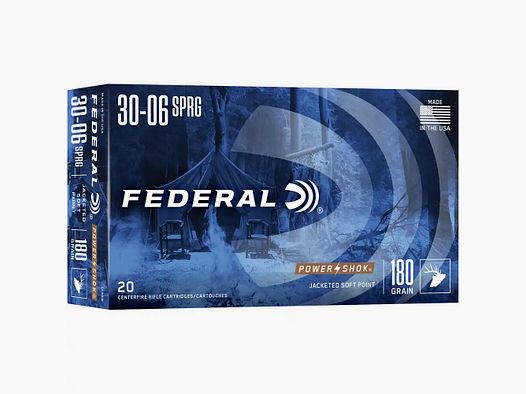 Federal Ammunition Power Shok - Tlm - 180grs - 20 pcs