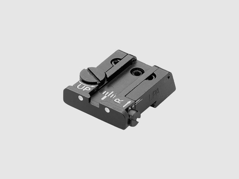 LPA TPU87BZ30 verstellbare Mikrometer-Kimme für CZ P10 – 2-Punkt